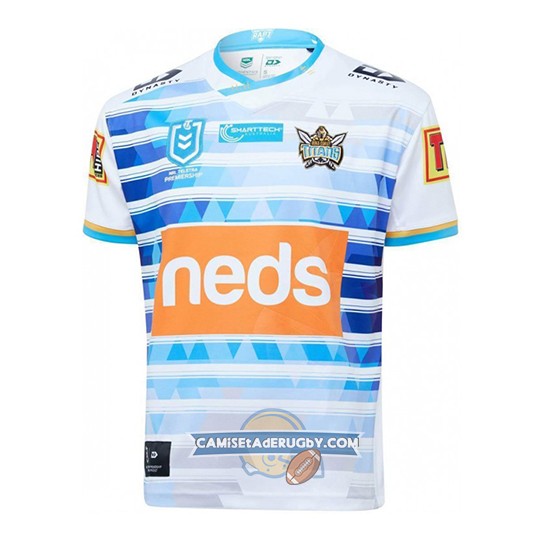 Camiseta Gold Coast Titans Rugby 2020 Segunda